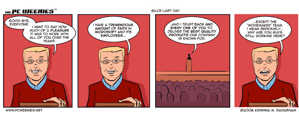 Bonus Strip: Bill's Last Day