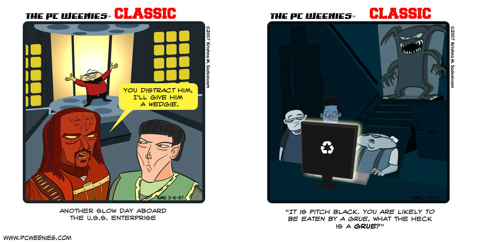 PC Weenies Classics: Star Trekkin’