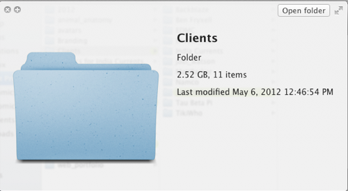 Clients folder