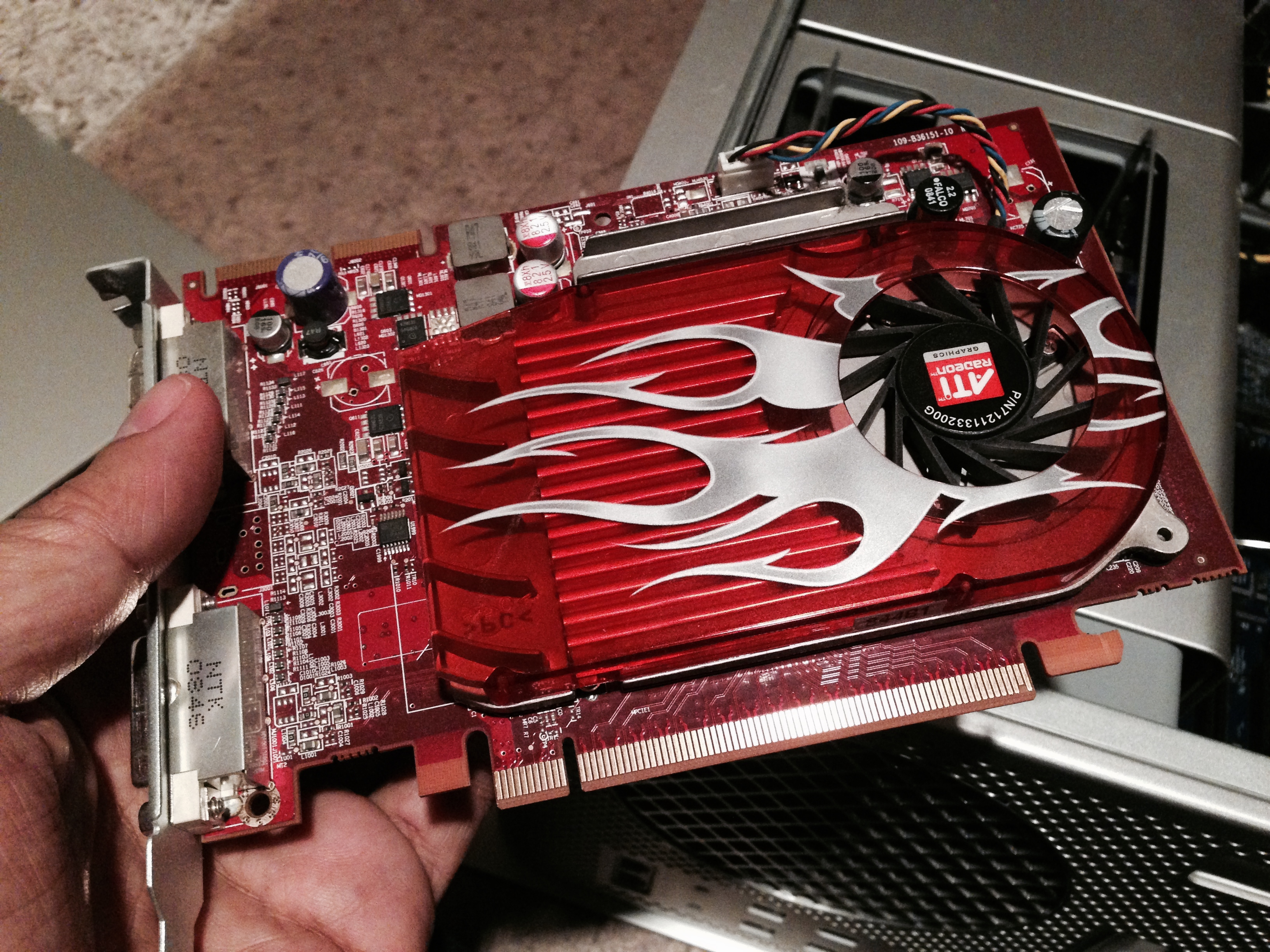 flash pc video card for mac pro
