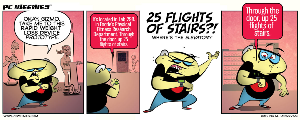 Of Flights and Stairs