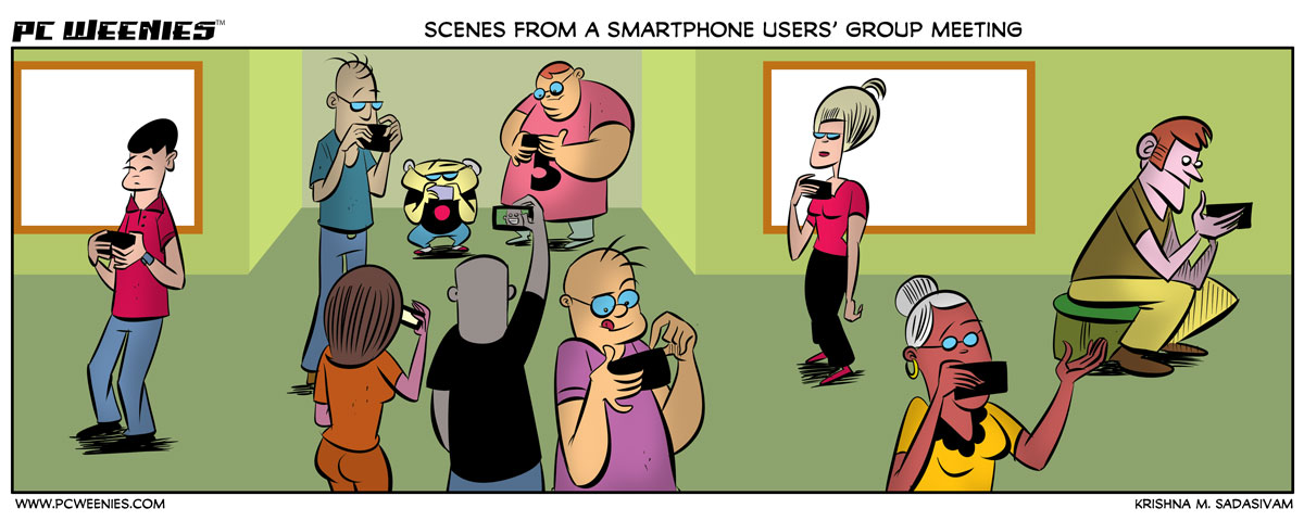 Scenes from a Smartphone Users Group