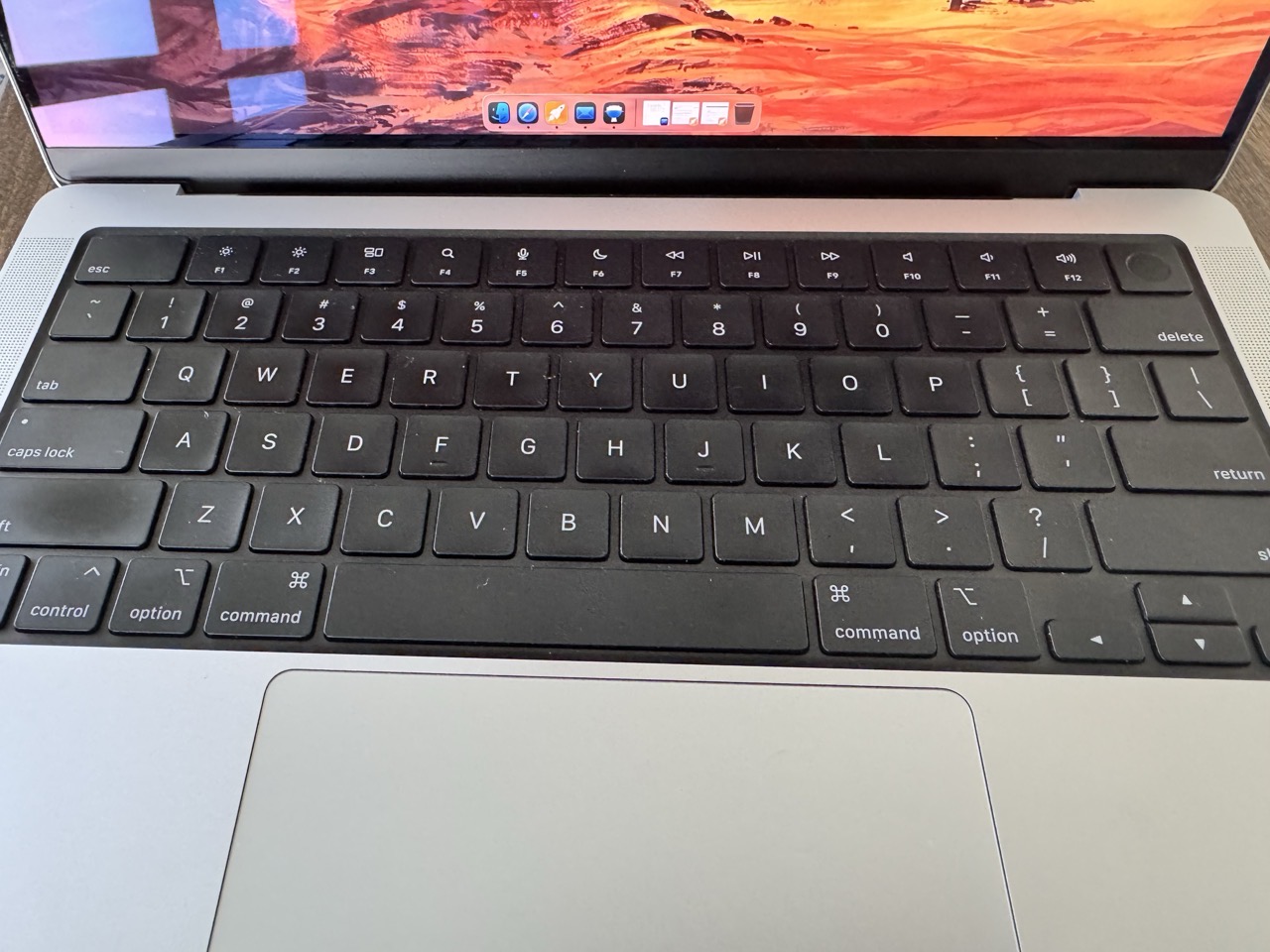 MBP M1Pro Keyboard.