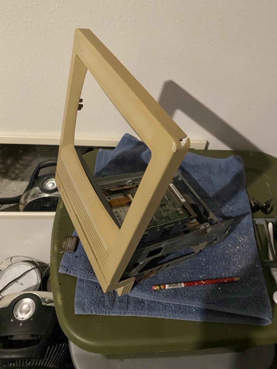 MacSE30 all components removed.