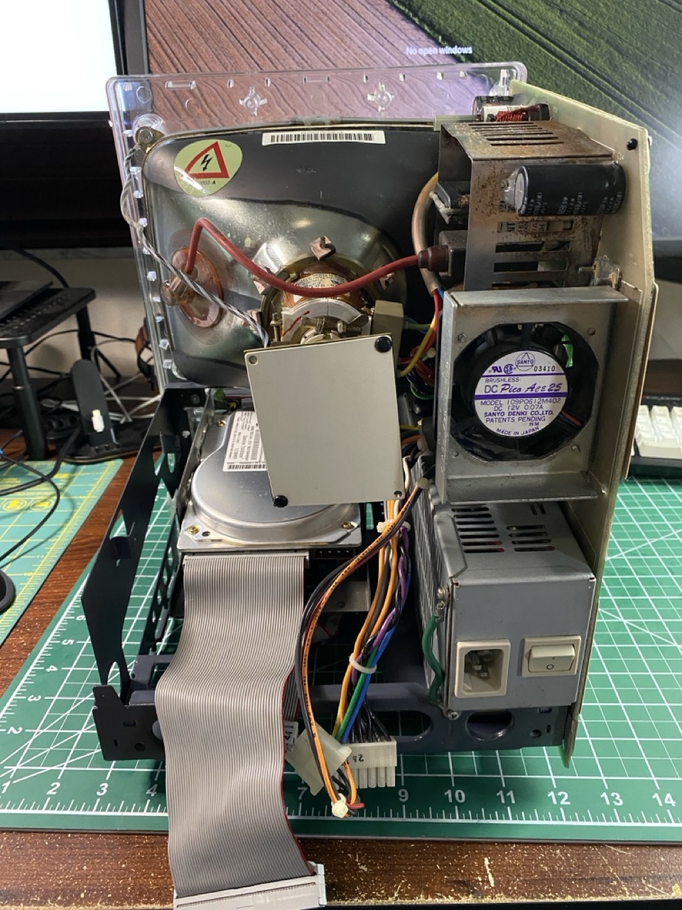 Cleaned backview SE30.