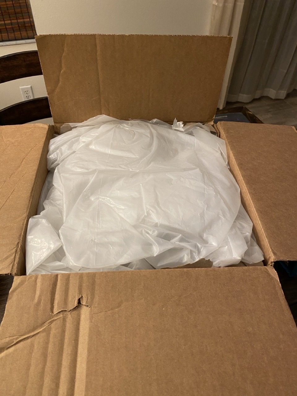 How the Mac was packed.