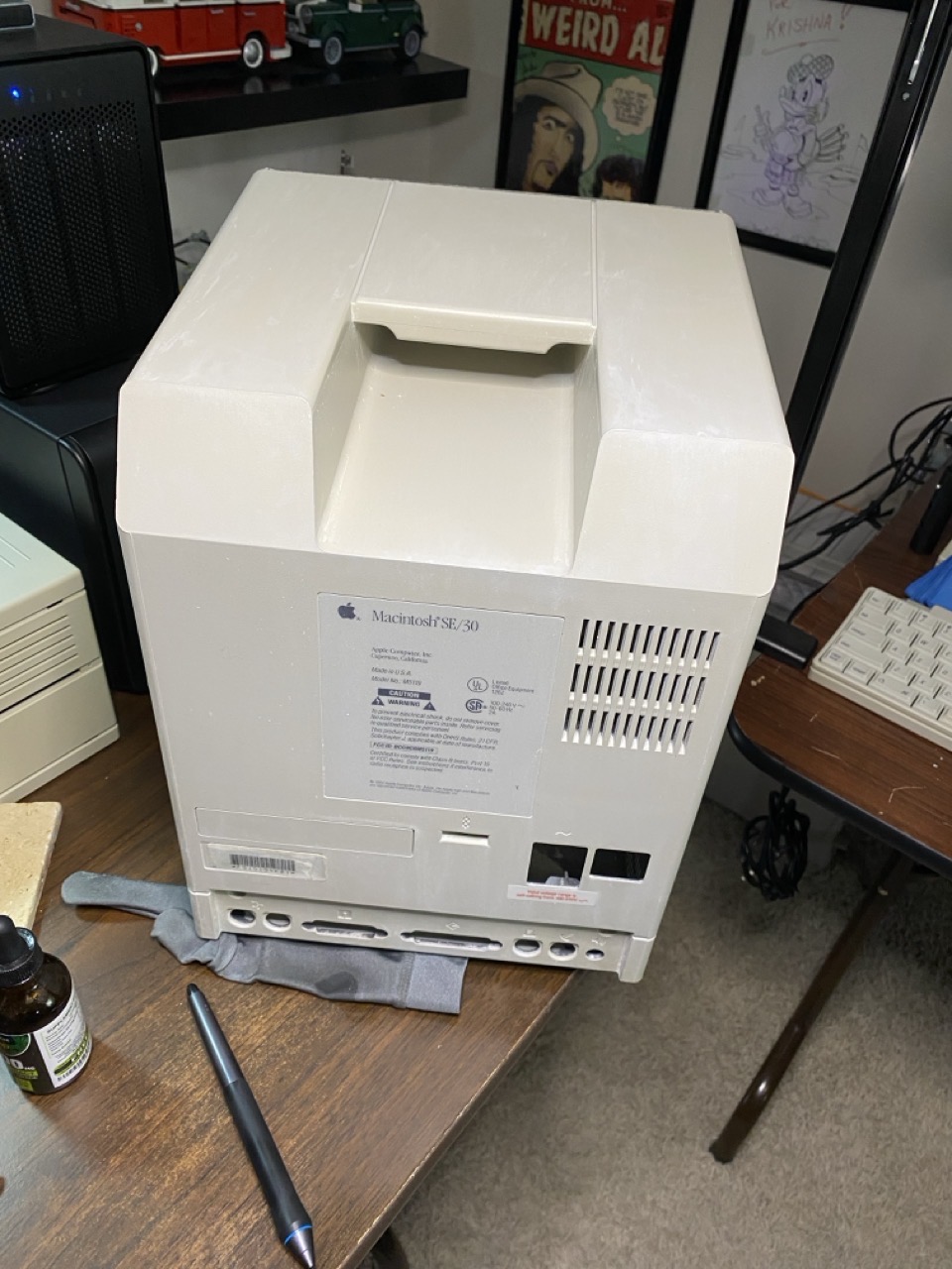 Retrobrite back SE30.