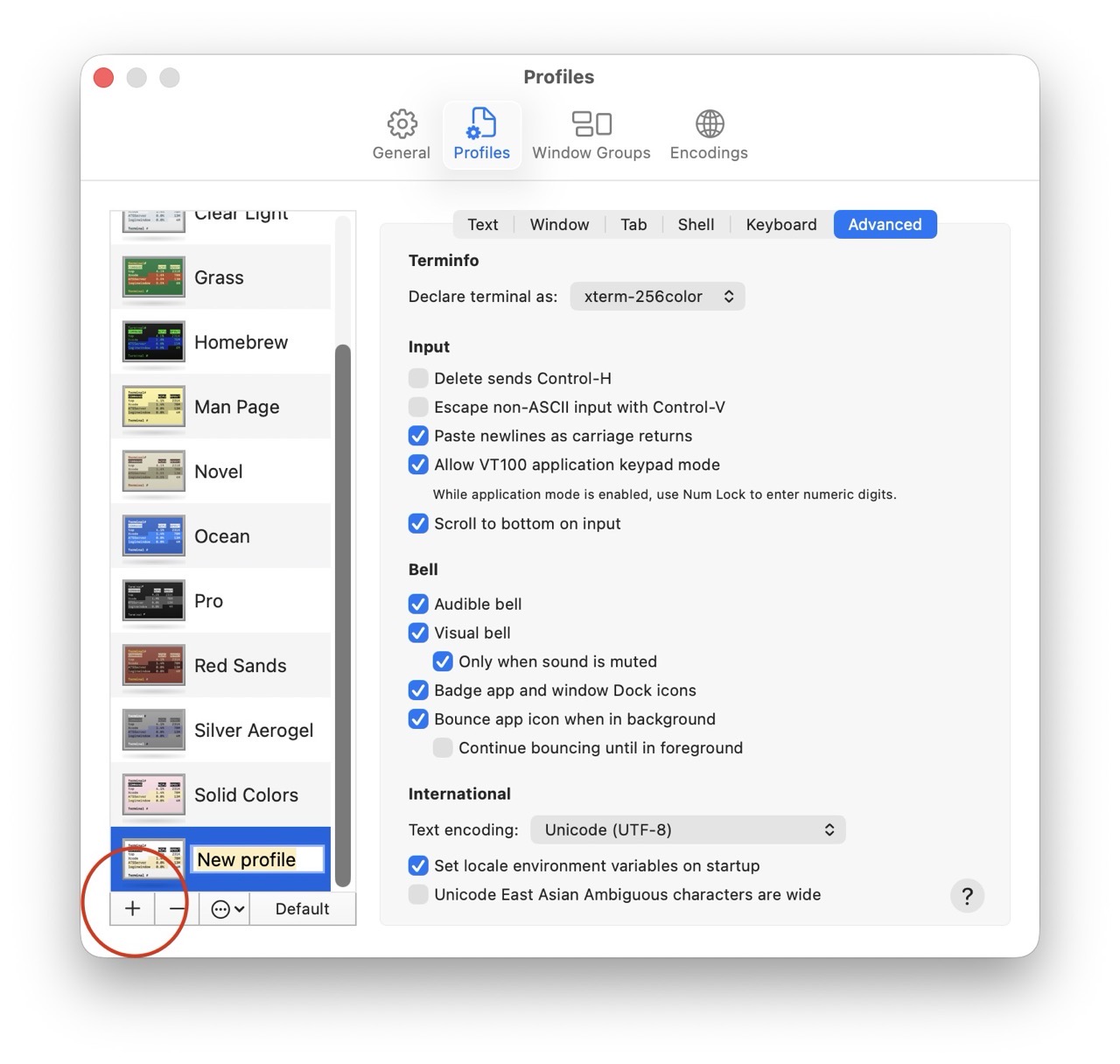 save_new_terminal_settings.jpeg Save new terminal settings.