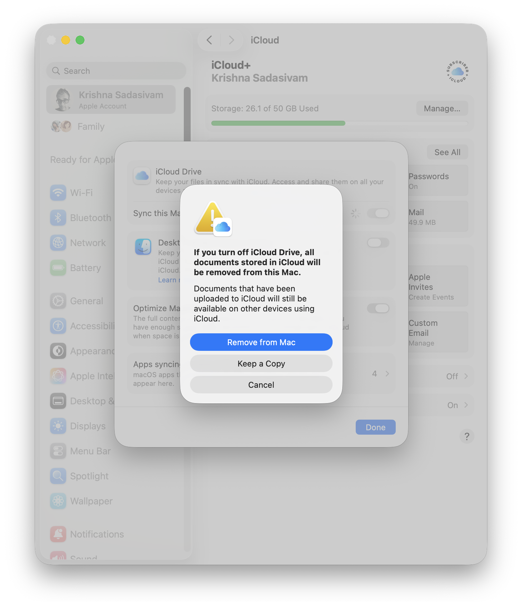 turn_off_iCloud_drive.png Turn off iCloud drive.
