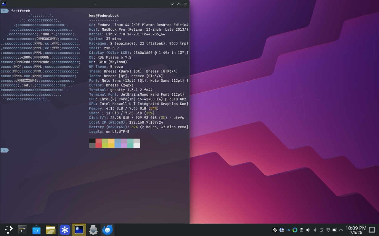 Fedora_KDE_Plasma67_desktop_with_Ghostty Large.jpeg Fedora_KDE_Plasma67_desktop_with_Ghostty Large.